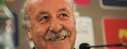 Vicente del Bosque, antrenorul Spaniei: “România este un adversar redutabil, bine organizat în apărare”