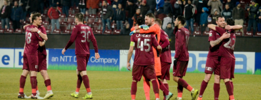 CFR Cluj, la un pas de finala Cupei României