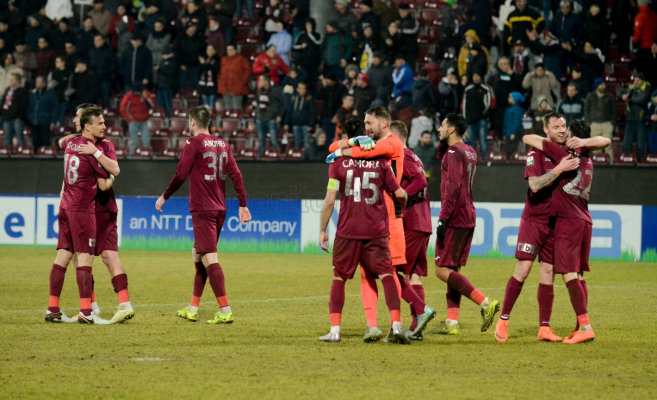 CFR Cluj, la un pas de finala Cupei României