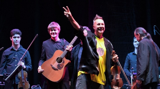 Nigel Kennedy a concertat circa 3 ore la Cluj. FOTO Saul Pop