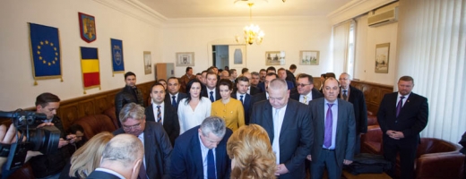 Liberalii clujeni s-au ]nscris oficial în cursa pentru Parlament  Foto Saul Pop