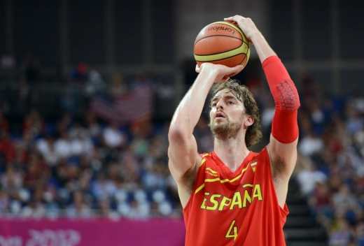 Spaniolul Pau Gasol, unul din jucătorii de top ai Europei şi ai lumii. FOTO theolympicstoay.com