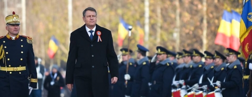 Preşedintele Klaus Iohannis, la festivităţile organizate de Ziua Naţională a României. FOTO Facebook