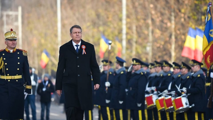 Preşedintele Klaus Iohannis, la festivităţile organizate de Ziua Naţională a României. FOTO Facebook