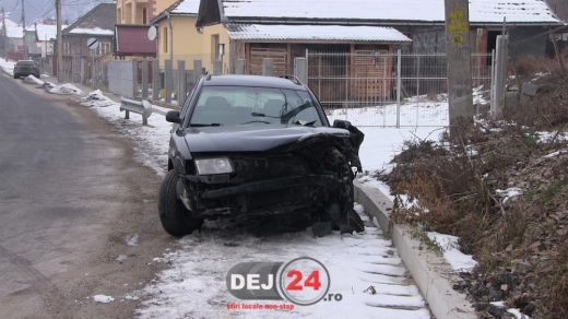 accident pompier dej sursa foto dej24.ro