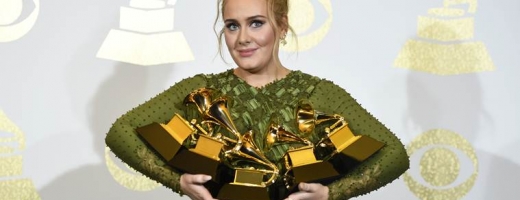 Adele a castigat principalele premii la gala Grammy