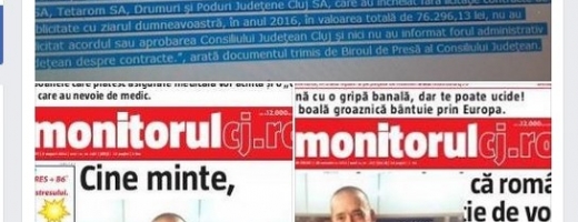 Mircea Avram s-a urzicat că am scris cum a luat un spațiu aproape gratis în Cluj Arena. A vrut să muşte, şi-a rupt dinții, apoi a fugit schelălăind să îl apere stăpânul de la CJ. Greșeală, pentru că nu cedăm șantajului.