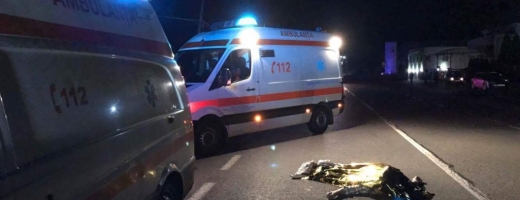 ACCIDENT MORTAL la Iclod. Un pieton a fost izbit în plin de o mașină sursa foto dej24.ro