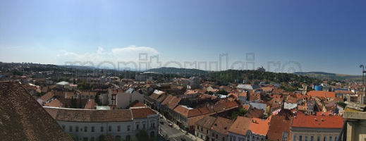 INEDIT. Clujul, aşa cum nu l-ai văzut niciodată! Panorame incredibile cu oraşul văzut din cel mai înalt turn.   Primăria veche