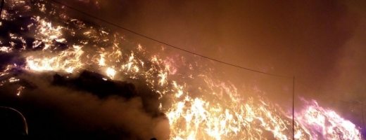 Incendiul de la rampa de gunoi. A fost deschis dosar penal pentru distrugere.