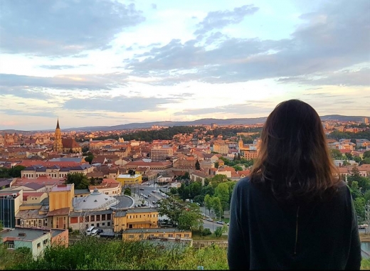 Juliette Robin studiază medicina la Cluj / Sursa foto: Facebook.com