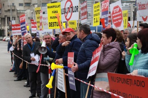 Un nou val de proteste pentru sindicaliștii de la Aeroport.