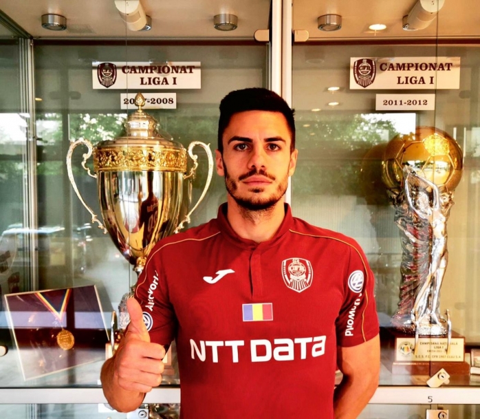 Mateo Susic în tricoul lui CFR Cluj