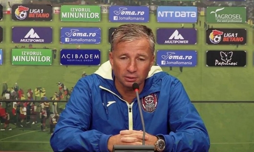 Dan Petrescu la conferinţa de presă