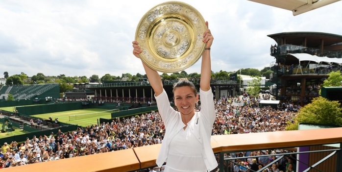 Pentru mama! Simona Halep, mesaj emoționant după triumful istoric de la Wimbledon, sursă foto Facebook Wimbledon