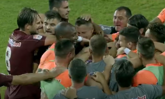 Shalom, CFR Cluj! „Feroviarii” o răpun pe Maccabi Tel Aviv, Celtic Glasgow vine în Gruia!, sursă foto: captură Digi Sport 1