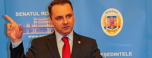 Senatorul clujean PMP Vasile Cristian Lungu