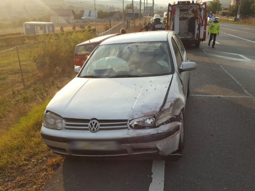 Accident matinal la Vâlcele, două persoane au fost rănite