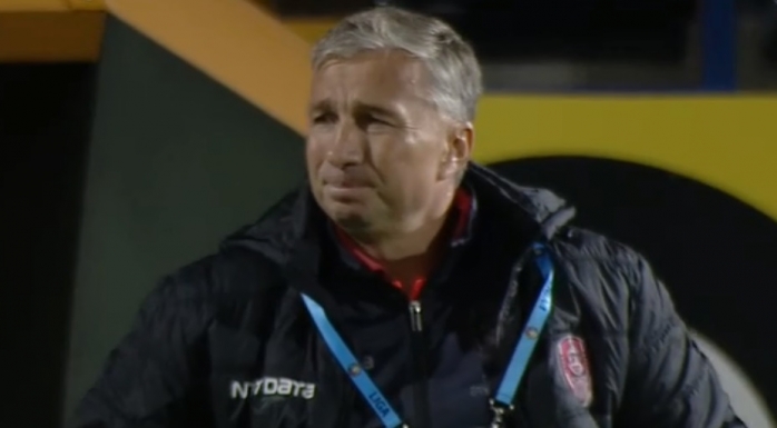 Cu Viitorul de la Ovidiu, ca în trecutul de la Glasgow! CFR-ul lui Petrescu, eșec usturător cu trupa lui Hagi, sursă foto: captură TV DigiSport