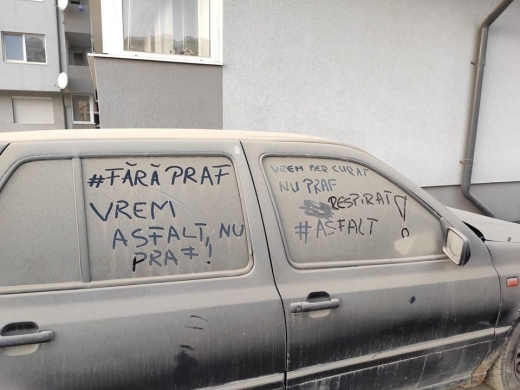 Localnicii din Florești pun piciorul în prag și ies în stradă pentru asfaltarea Drumului de Sud, sursă foto: Facebook