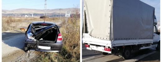 Accident între Florești și Gilău, un bărbat a suferit multiple traumatisme, sursă foto: ISU Cluj