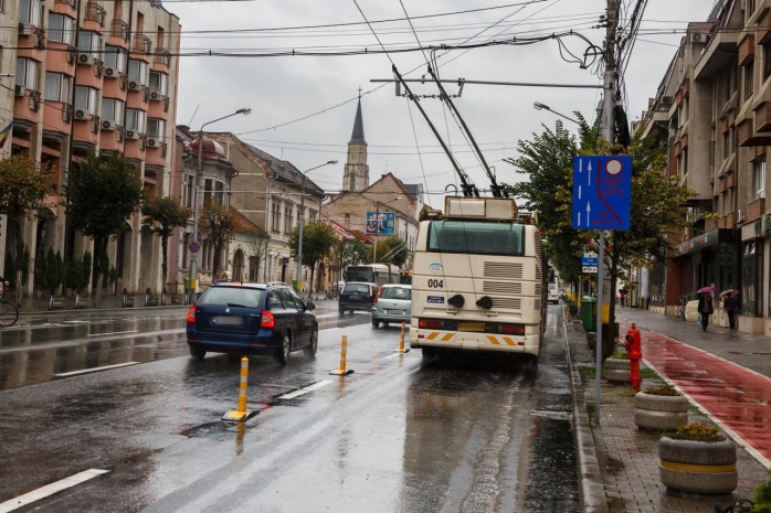 Boc vrea noi benzi dedicate transportului în comun: 