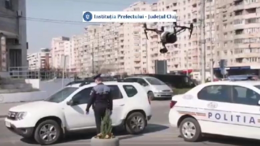 Clujeni, respectați izolarea! Orașul va fi supravegheat de DRONE