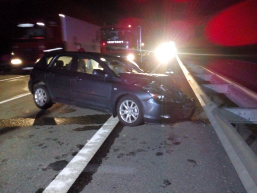 ACCIDENT pe Autostrada Transilvania, pe sensul Gilău-Turda