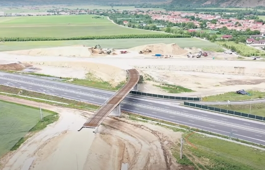 video-imagini-spectaculoase-de-pe-autostrada-sebes-turda-in-ce-stadiu-sunt-lucrarile, sursă foto/video: Facebook & YouTube Asociația Pro Infrastructură