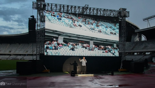 Spectacol stand-up comedy Cluj Arena Paul Gheorgheci/monitorulcj.ro