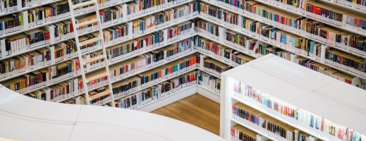 Biblioteca Florești / sursă foto: pexels.com