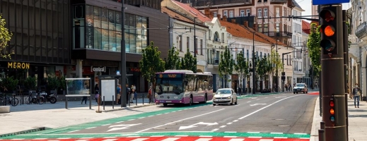 Clujul de 5 STELE. Cum arată centrul orașului după modernizarea străzii Regele Ferdinand. FOTO