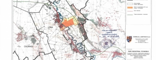 Pași mici spre realizarea parcului industrial Tetarom V. 48,8 milioane de lei pentru drumurile de acces