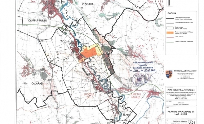 Pași mici spre realizarea parcului industrial Tetarom V. 48,8 milioane de lei pentru drumurile de acces