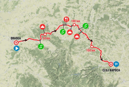 Încă două săptămâni până la debutul Turului României. A doua etapă a competiției are finish la Cluj-Napoca