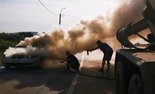 masina-foc-video-floresti-oameni