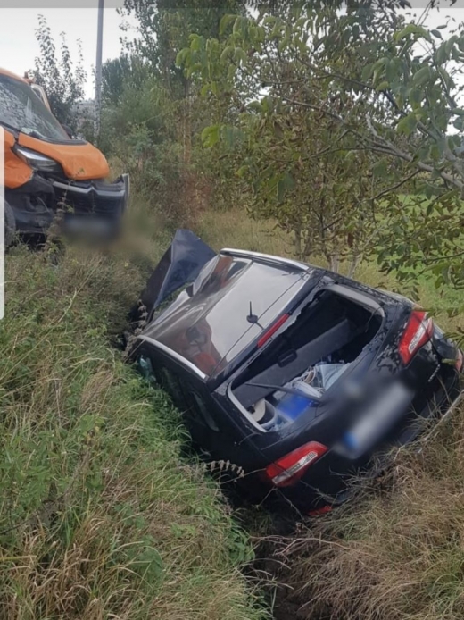 Accident în Turda. Două persoane au fost rănite