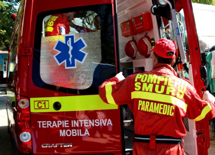 accident-in-turda-o-femeie-a-fost-transportata-la-spital