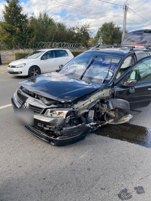 Accident în Jucu! Trei mașini s-au ciocnit în această după-amiază