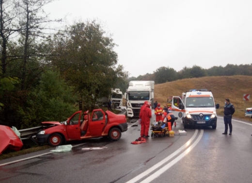 ACCIDENT GRAV în județul Cluj! O persoană a decedat