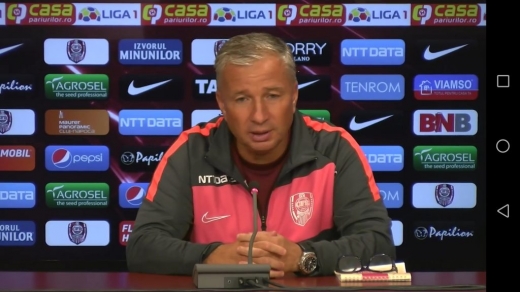 Dan Petrescu, mândru de CFR Cluj după calificarea în grupe