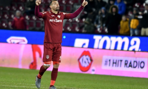 Victorie cu scântei pentru CFR Cluj! Petrescu a văzut „bijuteria” lui Vinicius din tribune