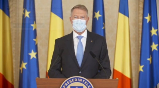 Klaus Iohannis: Până când nu vom avea vaccinul anti-COVID19, nu există altă soluție decât restricții severe