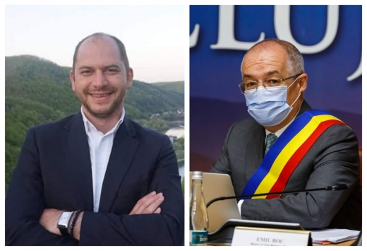 „S-au încins spiritele” în consiliul local. Mătușan, „școlit” de Boc în drept constituțional. Contre și între viceprimar și Ciubăncan