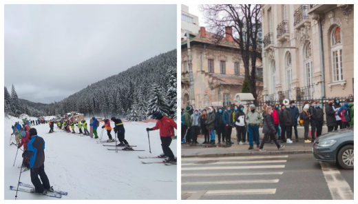 POZA ZILEI. Cum se stă la coadă în Cluj și cum se stă în București