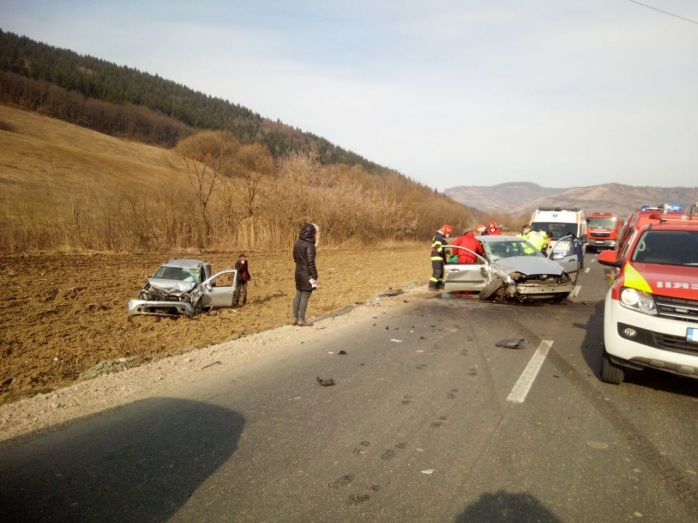 Accident cu trei victime în Fizeșu Gherlii