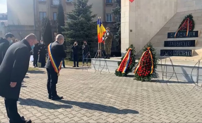 Ceremonie la Cluj-Napoca de Ziua Deţinuţilor Politici Anticomunişti. VIDEO