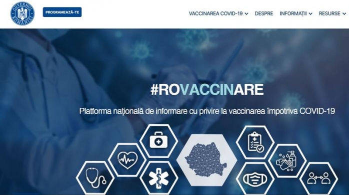 Haos la programarea pentru vaccinare! Platforma online NU poate fi ACCESATĂ de la ora 9:00