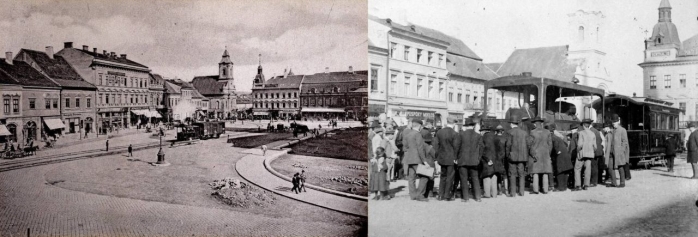 Tramvaie cu abur, în anul 1901