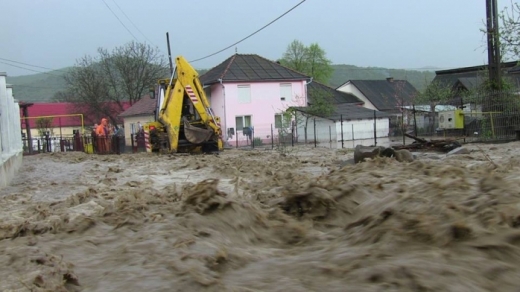 ATENȚIE! Cod portocaliu de inundații pe mai multe râuri din Cluj